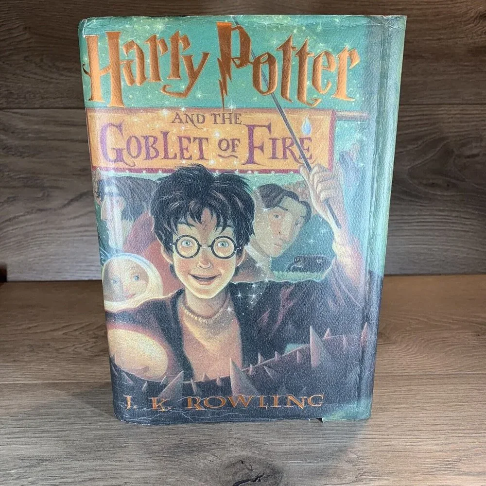 Harry Potter and the Goblet of Fire Hardcopy 1st Ed HC DJ book 1st print - Picture 1 of 6